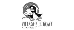 Village sur glace